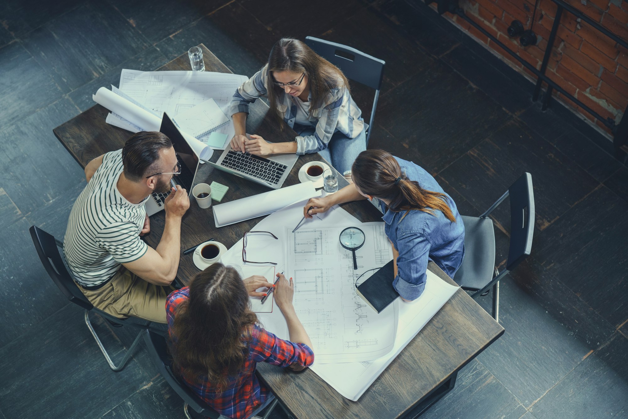 Brainstorm in the loft