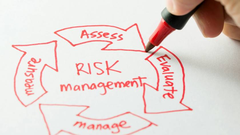Risk management diagram